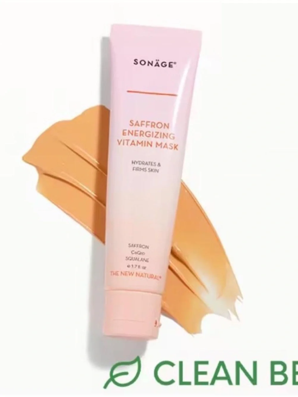 SONAGE Saffron Energizing Vitamin Mask NEW!
